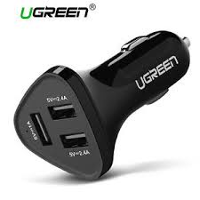 USB 3 Port Car Charger  Ugreen CD164 GK